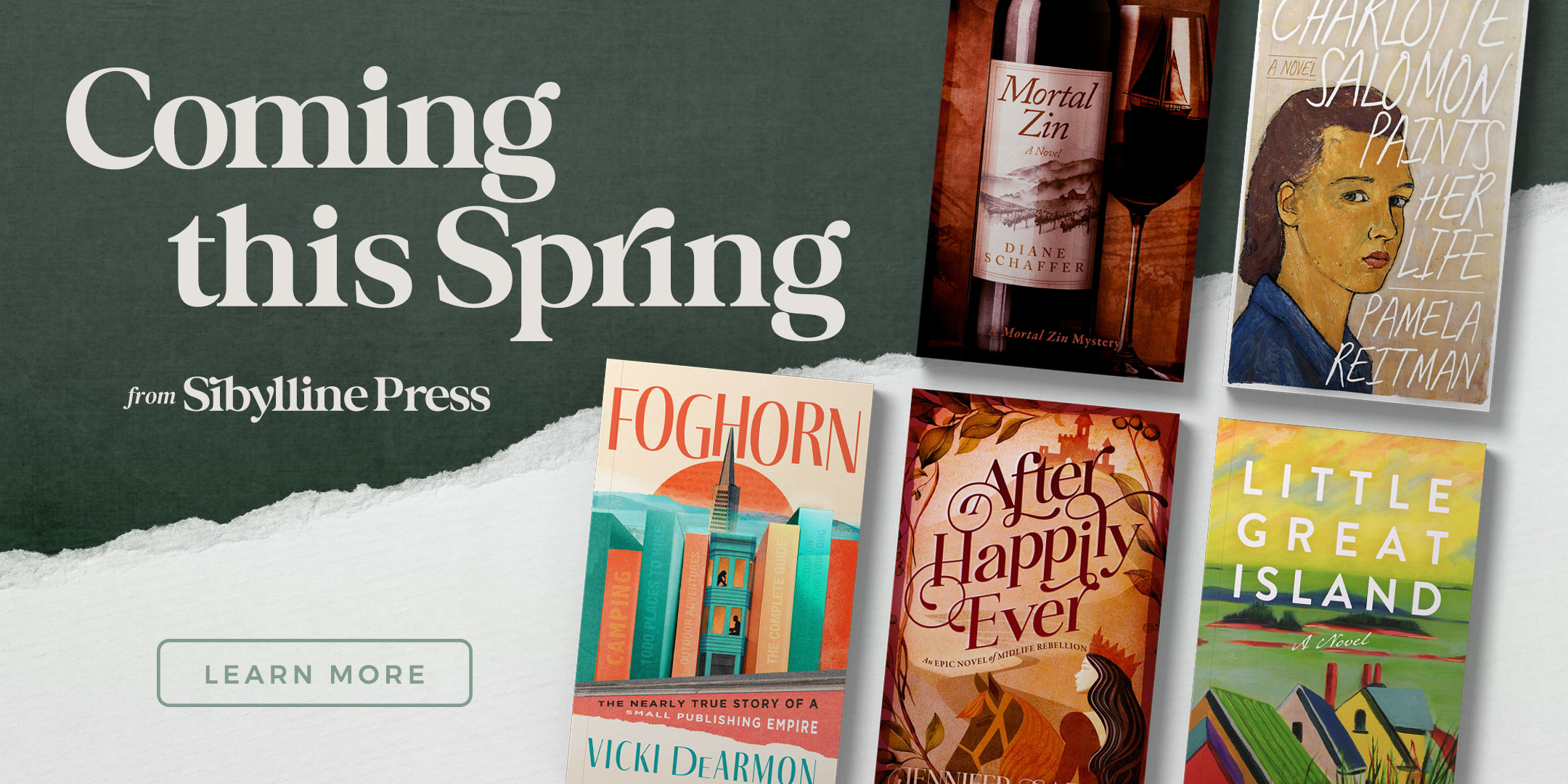 Spring books announcement