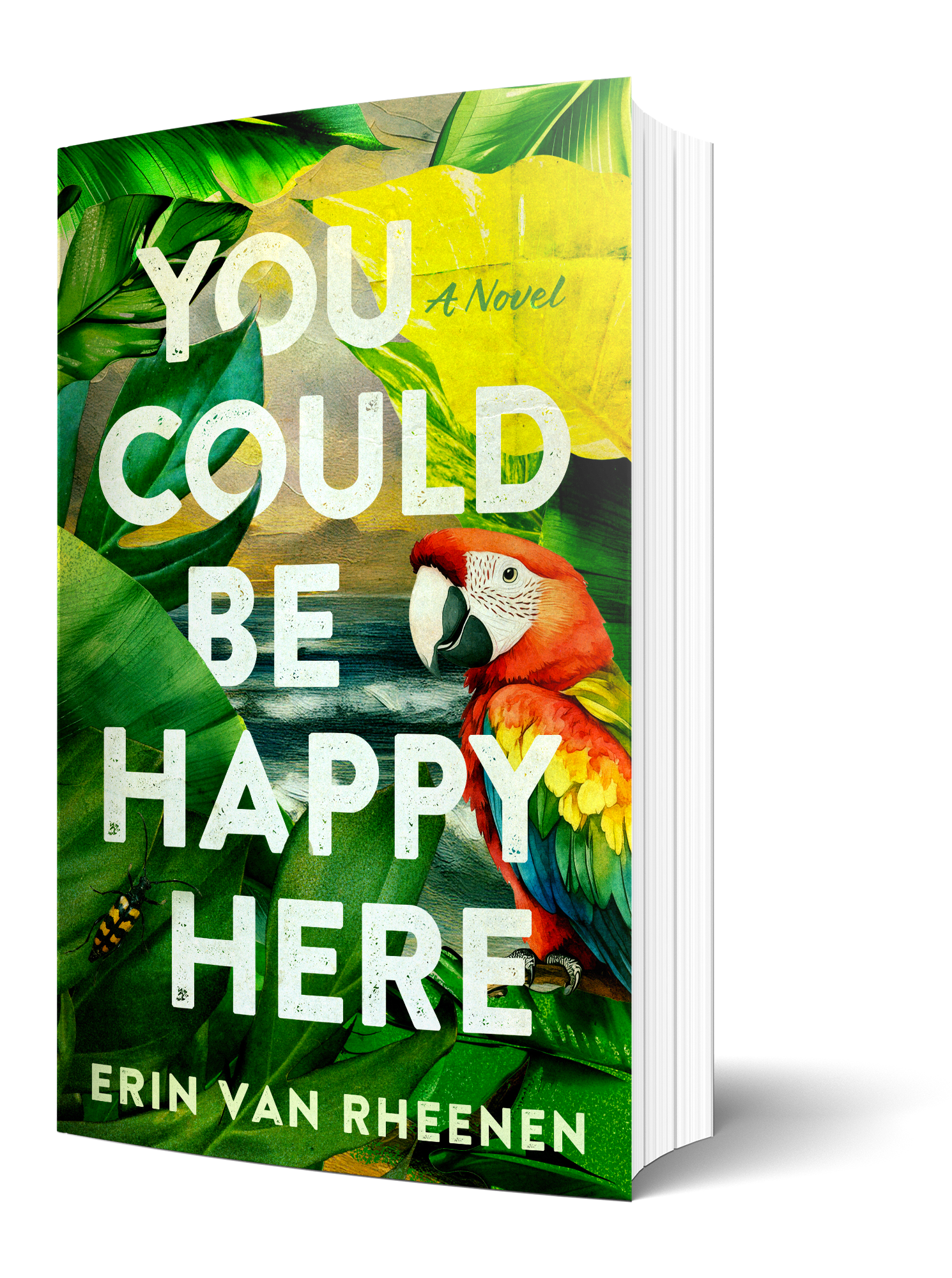 You Could Be Happy Here Mockup