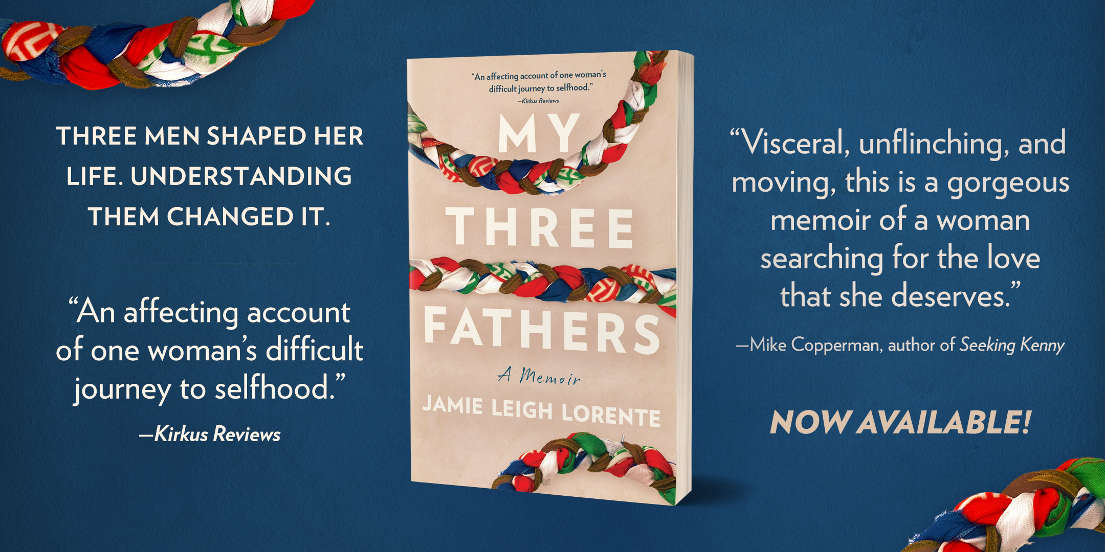 My Three Fathers book launch