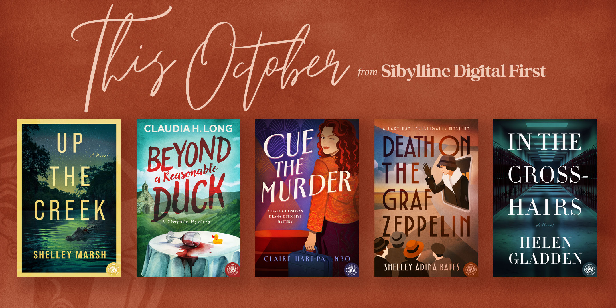October Mystery Books
