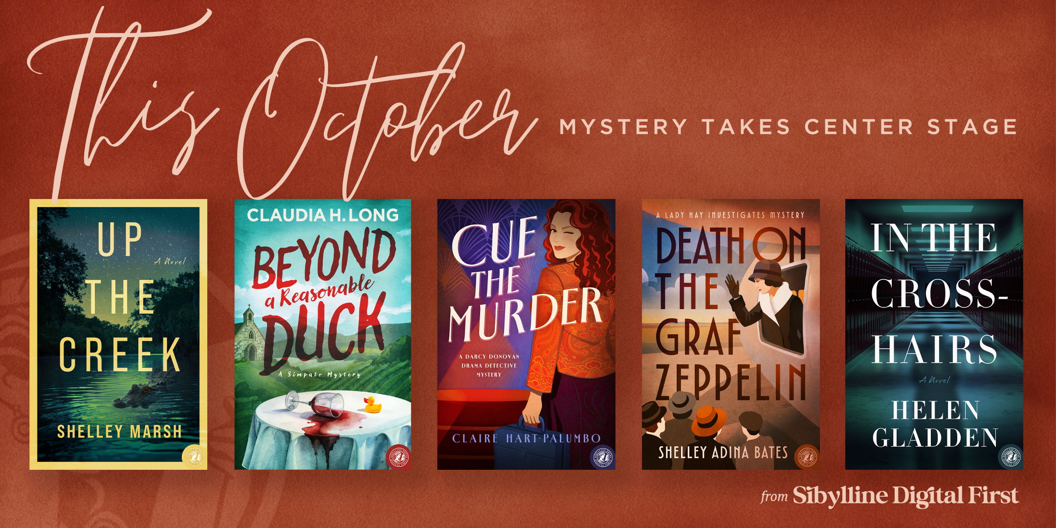 October Mystery Books
